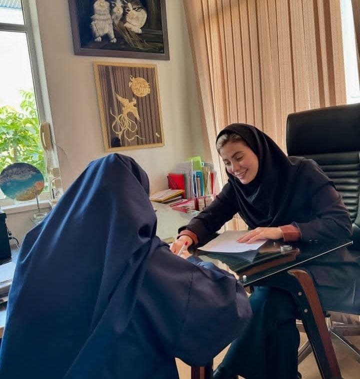 جلسه برنامه ریزی تحصیلی توسط خانوم حسرتی